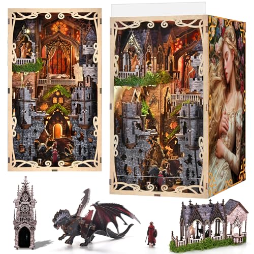 MiniCity Book Nook Kit, DIY Miniatur Puppenhaus Bücherecke Kit-Sleeping Beauty MiniCity Book Nook Kit, DIY Miniatur Puppenhaus Bücherecke Kit-Sleeping Beauty von MiniCity