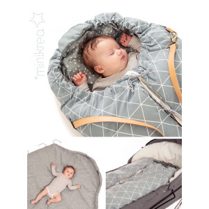 MiniKrea Schnittmuster 90902 Babytragetasche von MiniKrea