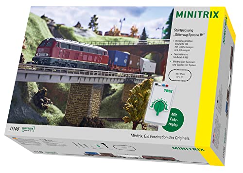 MINITRIX 11146 - Startpackung Güterzug Epoche IV von MiniTrix