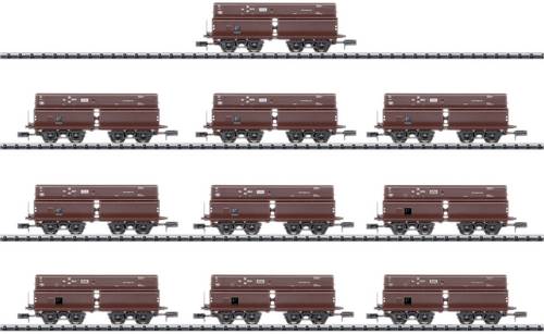 MiniTrix 15013 N 10er-Set Selbstentladewagen Erz Iid der DRG von MiniTrix