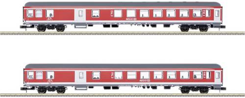 MiniTrix 18258 N 2er-Set Personenwagen RE 7 Freizeitexpress Murgtäler der DB AG von MiniTrix