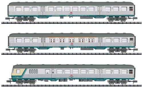 MiniTrix 18263 N Wagen-Set Silberlinge der DB AG, MHI von MiniTrix