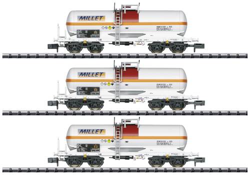 MiniTrix 18266 N 3er-Set Kesselwagen Millet von MiniTrix