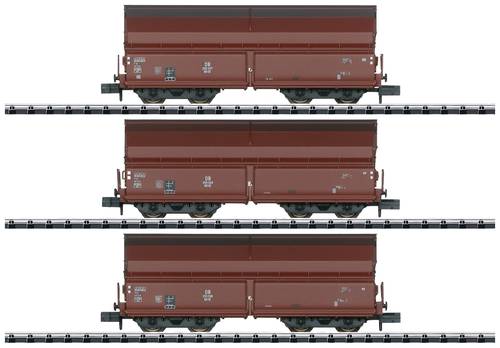 MiniTrix 18270 N 3er-Set Selbstentladewagen Kokstransport Teil 2 der DB von MiniTrix