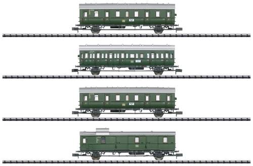 MiniTrix 18724 N 4er-Set Personenwagen Nahverkehr um Hamburg der DB, MHI von MiniTrix