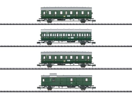 MiniTrix 18724 N 4er-Set Personenwagen Nahverkehr um Hamburg der DB, MHI von MiniTrix