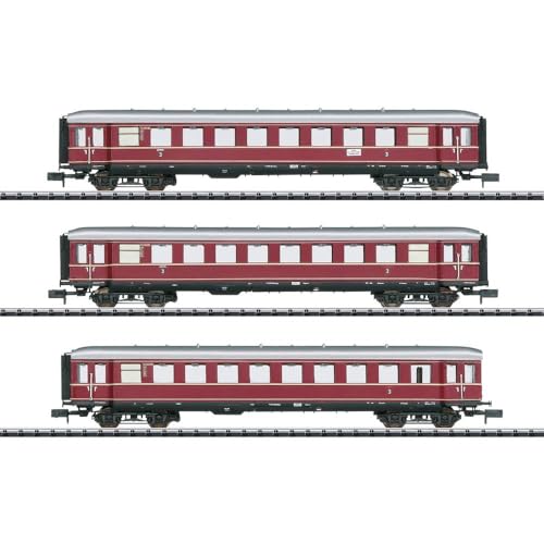 MiniTrix T15405 Personenwagen 3er-Set Die roten Bamberger Teil 1 der DB Teil 1 von MiniTrix