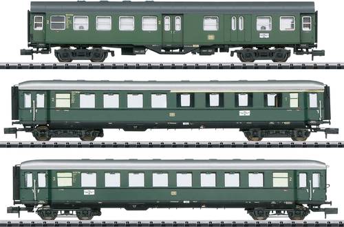 MiniTrix T18209 Personenwagen 3er-Set  Eilzug im Donautal  der DB von MiniTrix