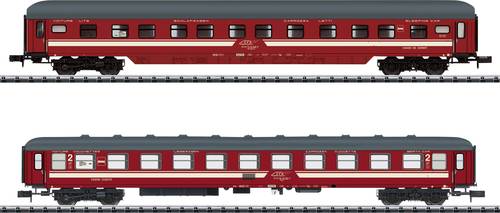 MiniTrix T18254 Persoenenwagen 2er-Set  EC Venezia  Teil 3 der MÁV-START Venezia Set 3 von MiniTrix