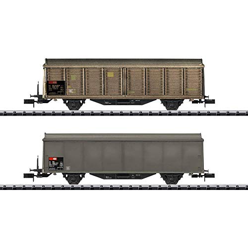 Minitrix T15307 2er-Set Schiebewandwagen der SBB von MiniTrix