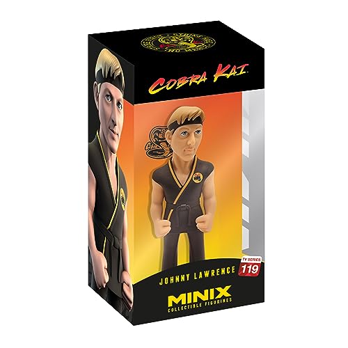 MINIX COLLECTIBLE FIGURINES, COBRA KAI - Johnny Lawrence, 12 cm Sammelfigur, Ab 17+ Jahren, Deutsch von MINIX