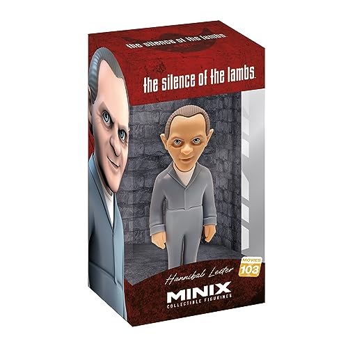 MINIX Collectible Figurines, Silence of The Lambs - Anthony Hopkins/Hannibal L, 12 cm Sammelfigur, Ab 17+ Jahren, Deutsch von MINIX