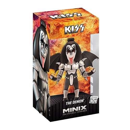 MINIX 98069 Kiss Der Teufel Cardgame, Einfarbig, Black, The Demon von MINIX