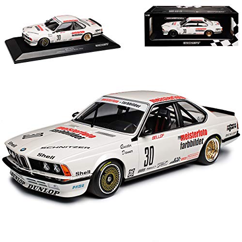 B*M*W 6er 635 CSI E24 Coupe Schnitzer Weiss Bellof Danner 1983 ETCC 1975-1989 1/18 Minichamps Modell Auto von Minichamps B-M-W