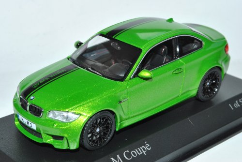 B-M-W 1er 1 M Coupe Coupe Java Grün E82 2007-2013 1/43 Minichamps Modell Auto mit individiuellem Wunschkennzeichen von Minichamps B-M-W