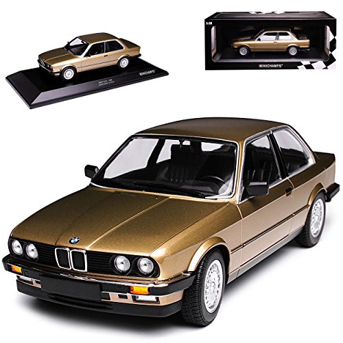 B*M*W 3er E30 323i Coupe Braun Metallic 1982-1994 limitiert 1 von 504 Stück 1/18 Minichamps Modell Auto mit individiuellem Wunschkennzeichen von Minichamps B-M-W