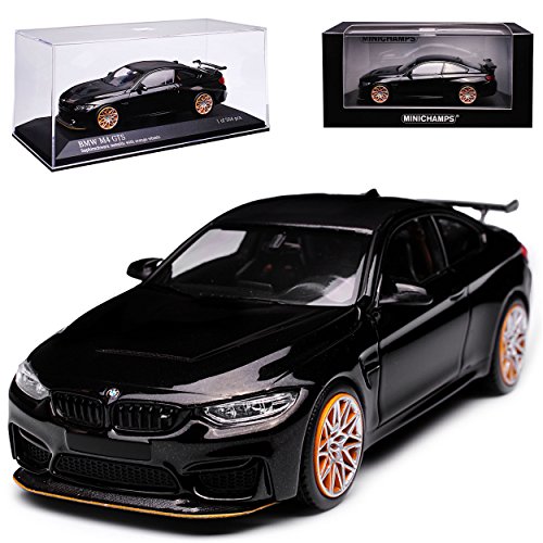 B*M*W 4er M4 GTS F82 Coupe Schwarz Metallic Ab 2014 limitiert 504 Stück 1/43 Minichamps Modell Auto von Minichamps B-M-W