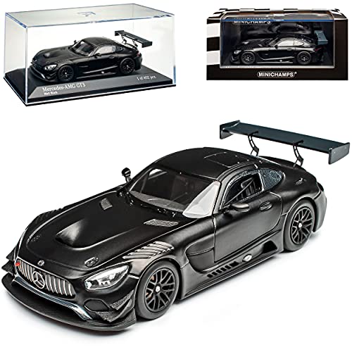 Mercedes-B AMG GT3 Coupe Matt Schwarz Modell Ab 2014 Version 2017 1/43 Minichamps Modell Auto von Minichamps Mercedes-Benz