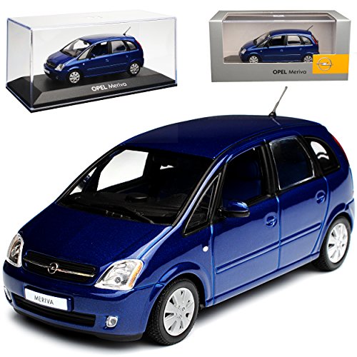 Minichamps Opel Meriva A Blau 2003-2010 1/43 Modell Auto von Minichamps Opel