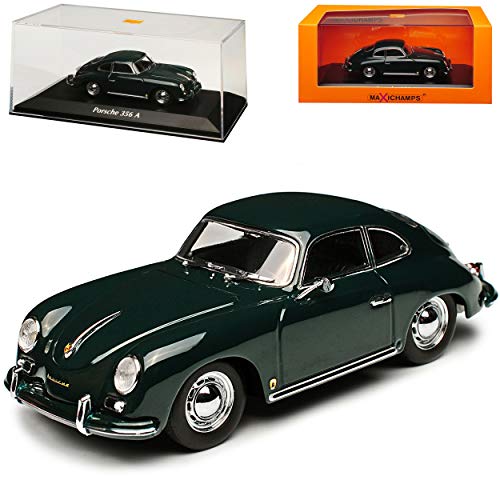 Porsche 356 A Coupe Dunkel Grün 1955-1959 1/43 Minichamps Maxichamps Modell Auto von Minichamps Porsche