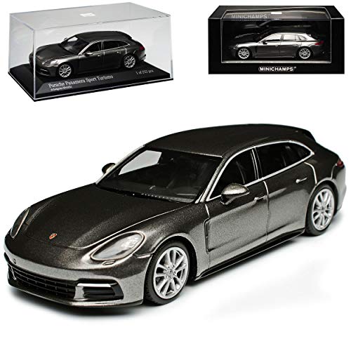 Porsche Panmera 971 4S Sport Turismo Shooting Brake Achat Grau Metallic Ab 2017 limitiert 1 von 252 Stück 1/43 Minichamps Modell Auto von Minichamps Porsche