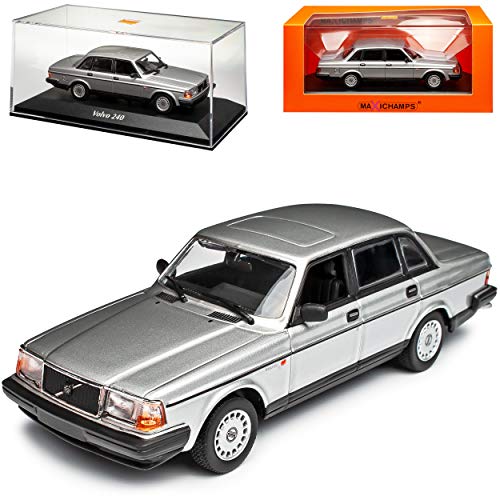 Volvo 240 GL Limousine Silber Metallic 1974-1993 1/43 Minichamps Maxichamps Modell Auto von Minichamps Volvo