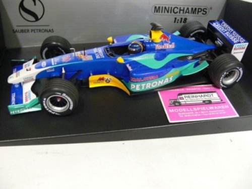 1/18 Minichamps Red Bull Sauber Petronas C22 H. H. Frentzen 2003 #10 von Minichamps