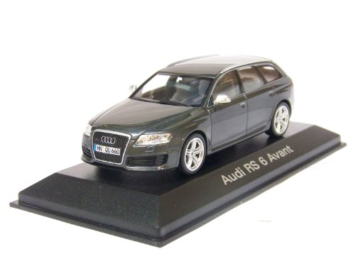 Audi RS 6 Avant, met.-grau, 2008, Modellauto, Fertigmodell, Minichamps 1:43 von Audi