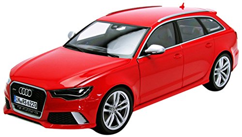 Audi RS6 Avant, rot , Modellauto, Fertigmodell, Minichamps 1:18 von Audi