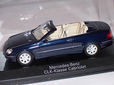 Mercedes-Benz Clk Cabrio Blau W209 W 209 2007 1/43 Minichamps Modellauto Modell Auto von Minichamps