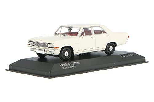 MINICHAMPS 400048000 - Opel Kapitän, Maßstab: 1:43, weiß von Minichamps