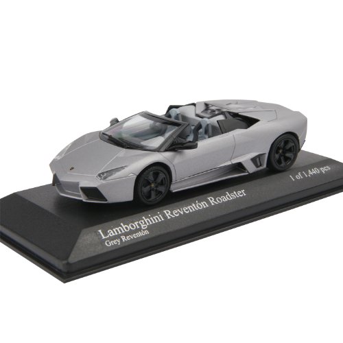 MINICHAMPS 400103960 - Lamborghini Reventon Roadster, Maßstab: 1:43, matt grau von Minichamps