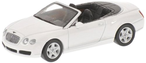 MINICHAMPS 640139030 - Bentley Continental GT Cabriolet, Maßstab: 1:64, weiß von Minichamps