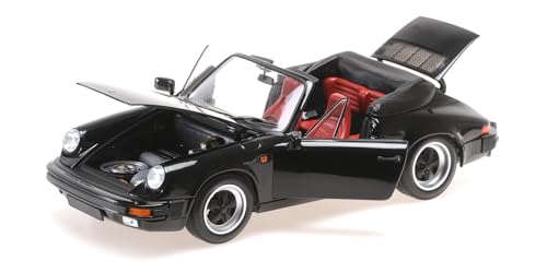 Minichamps 100063035-1:18 1983 Porsche 911 Carrera 3.2 Cabrio-Schwarz Sammlerstück Miniaturauto Minichamps 100063035-1:18 1983 Porsche 911 Carrera 3.2 Cabrio-Schwarz Sammlerstück Miniaturauto von Minichamps