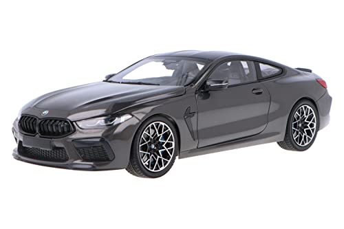 Minichamps 110029022 - B-M-W M8 Coupe Grey Metallic 2020 - maßstab 1/18 - Sammlerstück Miniatur von Minichamps