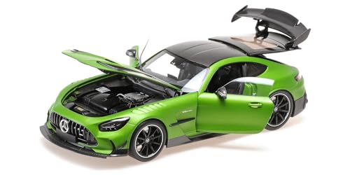 Minichamps 110032022 - Mercede. A-M-G GT Black Series Matt Green Metallic with Openings 2021 - maßstab 1/18 - Modellauto von Minichamps