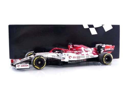 Minichamps 110200107 1:18 Alfa Romeo Racing F1 C39-Kimi Raikkonen-österreichisches 2020 Miniaturauto zum Sammeln, Mehrfarbig von Minichamps