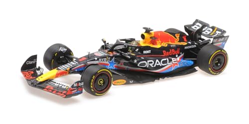 Minichamps 110231901 - Red Bul Racing RB19 Max Verstappen Winner Austin GP World Champion 2023 - maßstab 1/18 - Modellauto von Minichamps