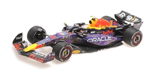 Minichamps 110232211 - Red Bul Racing RB19 Sergio Perez 3rd Place Las Vegas GP 2023 - maßstab 1/18 - Modellauto von Minichamps