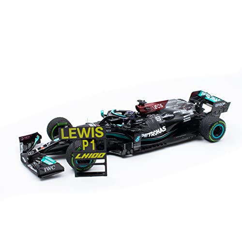 Minichamps 113211544 kompatibel mit Lewis Hamilton Mercedes AMG Petronas W12 Formel 1 Sotchi GP 2021 Limitierte Edition 1:18 von Minichamps