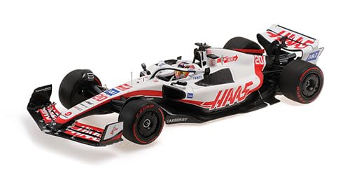 Minichamps 117222120 - Haas F1 Team VF-22 Kevin Magnussen Pole Position Brazilian GP 2022 - maßstab 1/18 - Modellauto von Minichamps