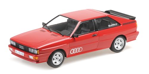 Minichamps 155016124 - AUD. Quattro Red 1980 - maßstab 1/18 - Modellauto von Audi