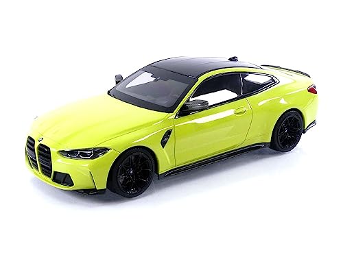 Minichamps 155020120 1:18 BMW M4-2020-Yellow Sammel-Miniaturauto, Gelb von Minichamps