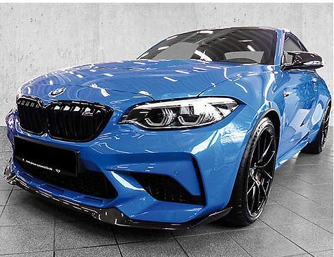 Minichamps 155021022 1:18 BMW M2 Cs-2020-Blue Metallic Collectible Miniaturauto, blau von Minichamps