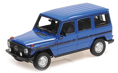 Minichamps 155038100 1:18 1980 Mercedes G-Modell Long (W460) - Dunkelblau Sammlerstück Miniaturauto von Minichamps