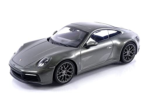 Minichamps 155067328 1:18 Porsche 911 Carrera 4S-2019-Green Metallic Sammlerstück Miniaturauto, Grün von Minichamps