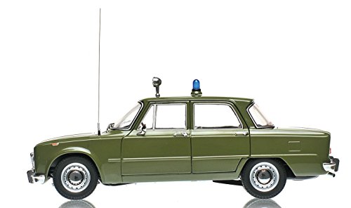 Minichamps 183120991 - maßstab 1/18 - Alfa Romeo Giulia Super 1600Cc Carabinieri 1970 grün - Fahrzeug Miniatur - Modellauto von Minichamps