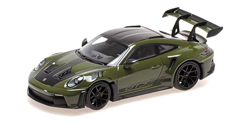 Minichamps 410062110 - Porsch. 911 (992) GT3RS NATO Olive with Black Wheels 2024 - maßstab 1/43 - Modellauto von Porsche