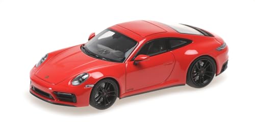 Minichamps 410063000 - Porsch. 911 (992) Carrera 4 GTS Red 2019 - maßstab 1/43 - Modellauto von Minichamps