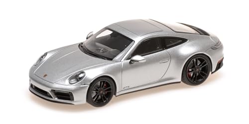 Minichamps 410063004 - Porsch. 911 (992) Carrer. 4 GTS Silver 2019 - maßstab 1/43 - Modellauto von Minichamps